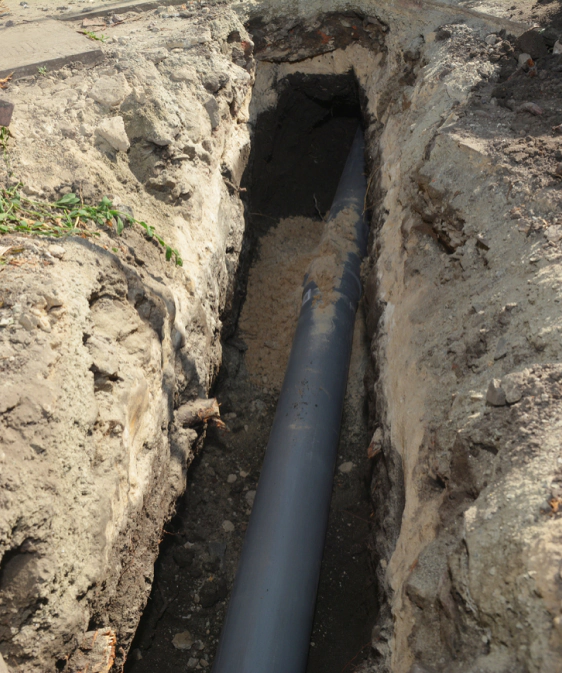 Sewer Line Repair Card