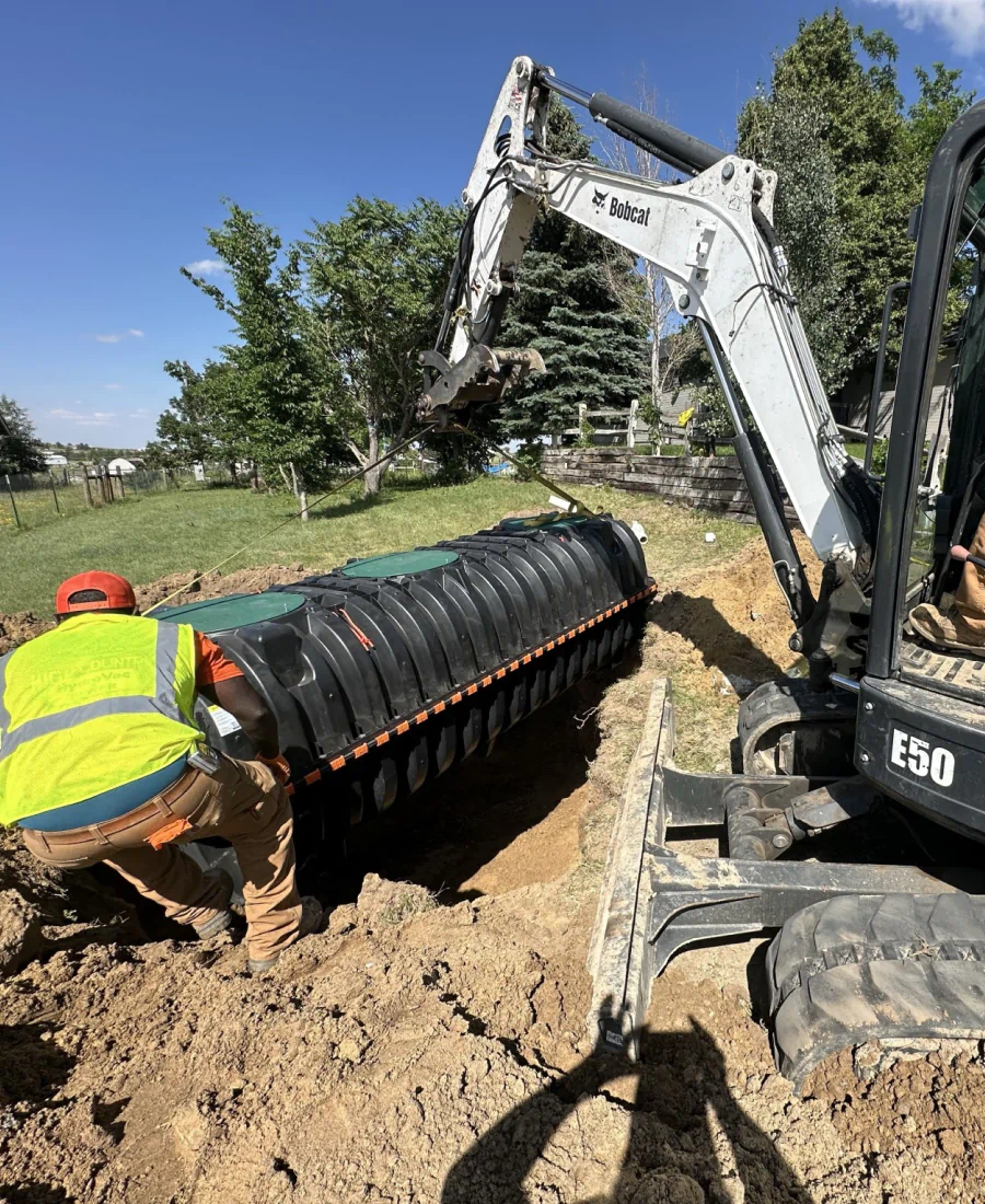 septic tank installation